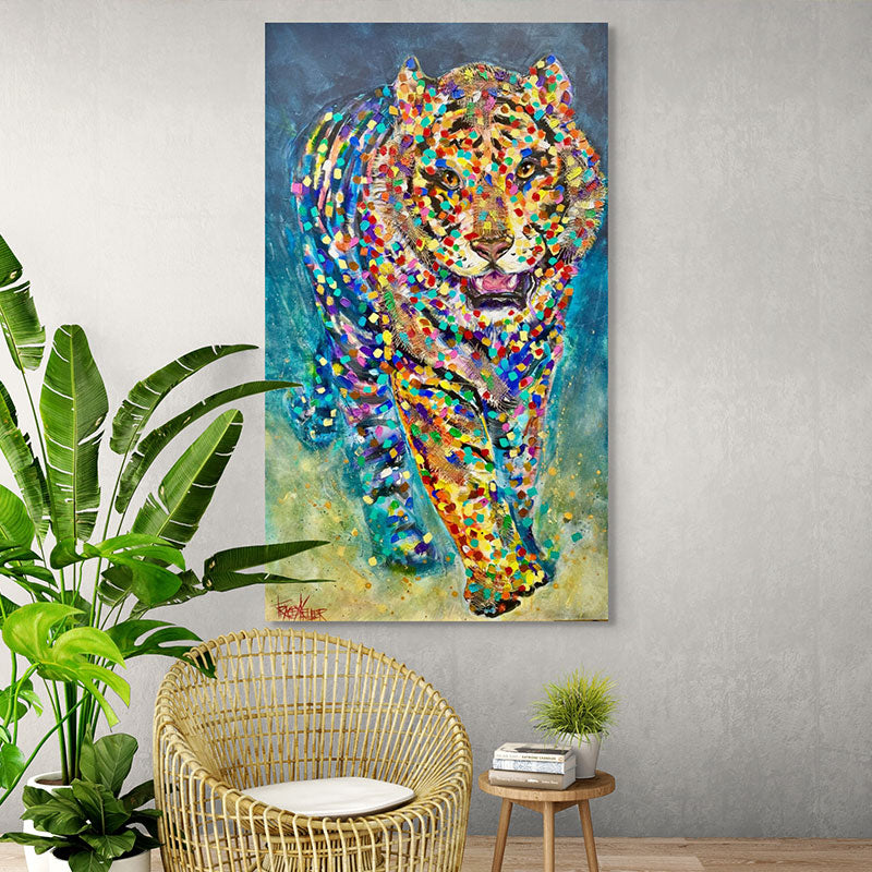 Rainbow Majesty | Tiger Original Painting