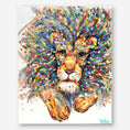 Load image into Gallery viewer, Roar of Colours | Lion Original Painting
