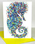 Load image into Gallery viewer, Seahorse Card
