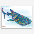 Load image into Gallery viewer, Whale Shark Canvas Print
