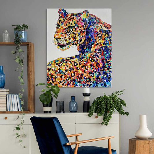 Silent Strength | Leopard Original Painting