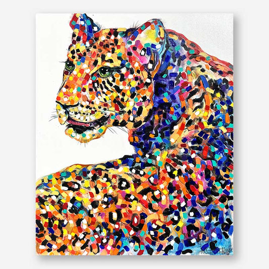 Silent Strength | Leopard Original Painting