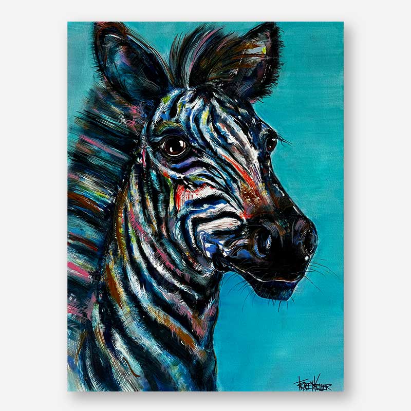 Skyline Stripes Original Painting