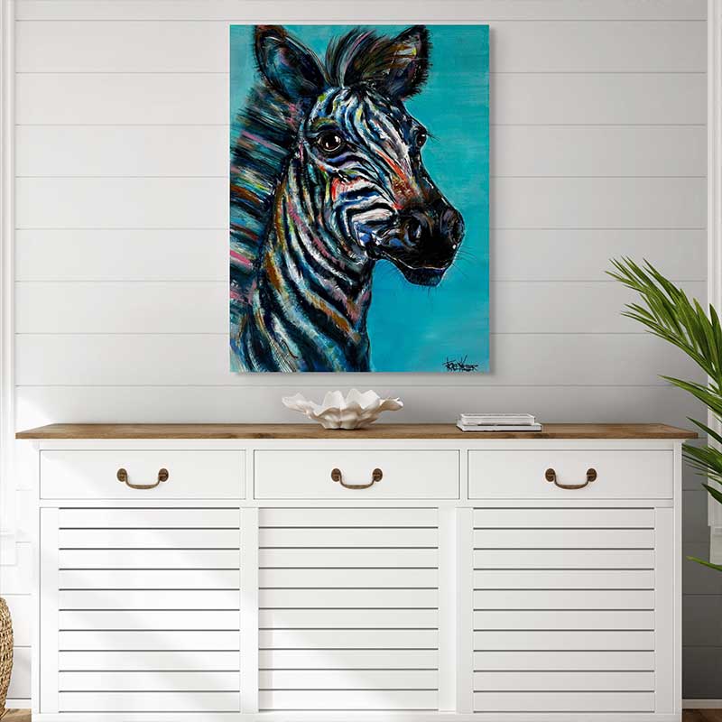 Skyline Stripes Original Painting