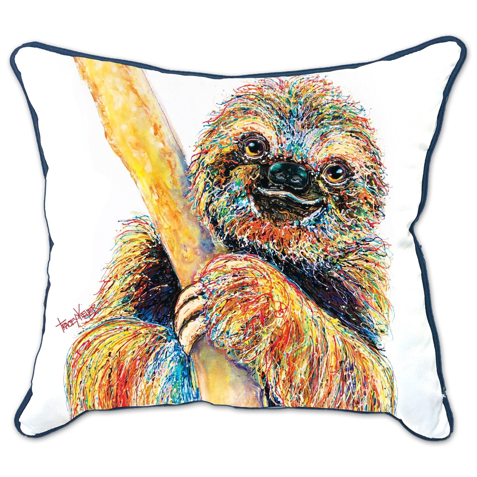 Sloth Indoor/Outdoor Cushion Cover