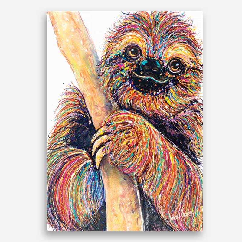 Sloth Canvas Print