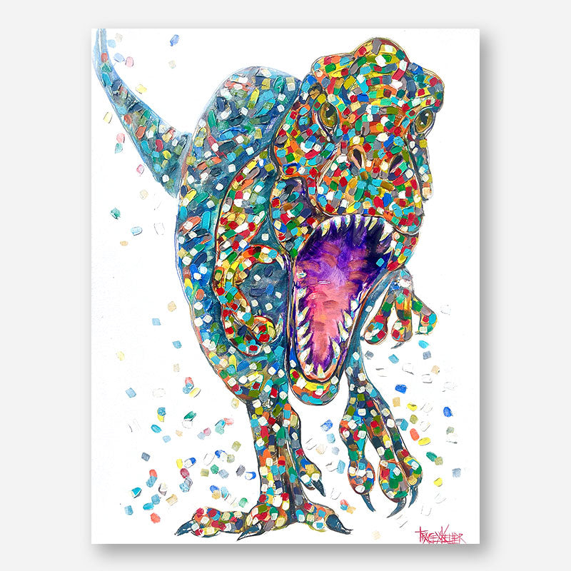 TRex Original Painting