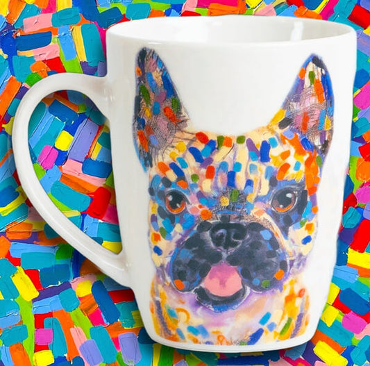 Tan Frenchie Mug