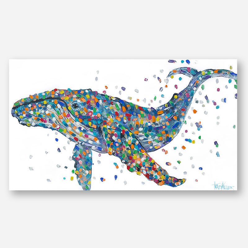 The Placid Giant - Whale Hand Finished Limited Edition