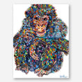 Load image into Gallery viewer, The Thinker | Chimpanzee Original Painting
