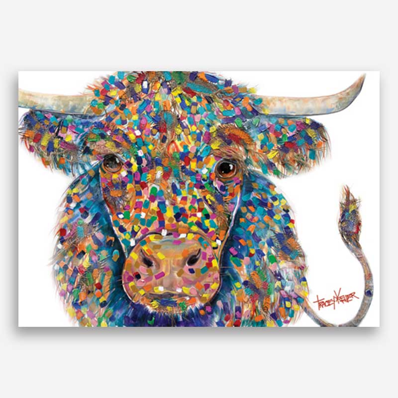 Heighland Cow Canvas Print