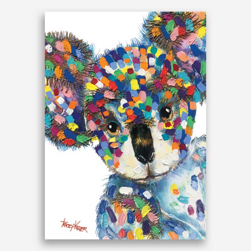 Kurious Koala Canvas Print