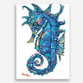 Load image into Gallery viewer, Seahorse Flow Canvas Print
