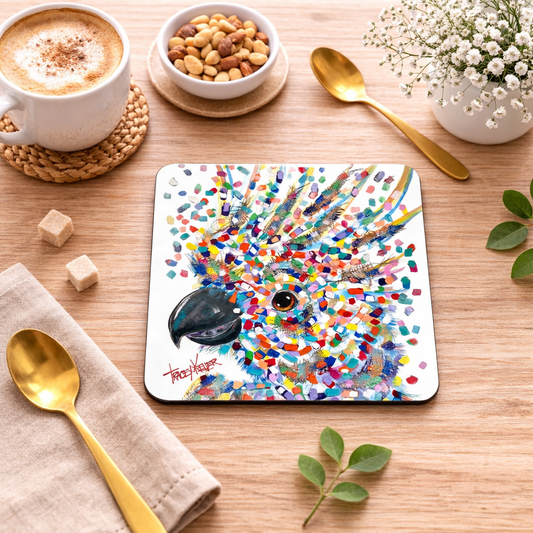 White Cockatoo Coaster