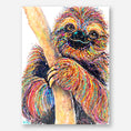 Load image into Gallery viewer, Why Are Sloths Slow? Hand Finished Limited Edition
