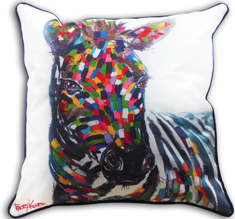 Zebra Indoor/Outdoor Cushion Cover