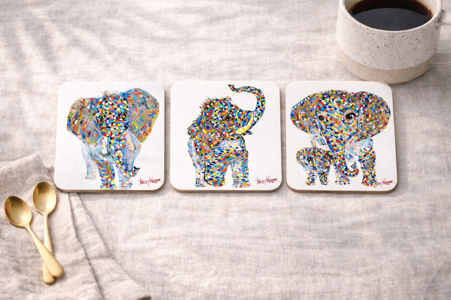 Baby Elephant Coaster