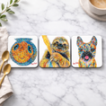 Load image into Gallery viewer, Tan Frenchie Coaster
