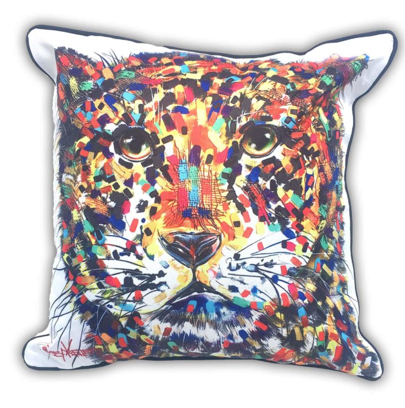 Cheetah Indoor/Outdoor Cushion Cover