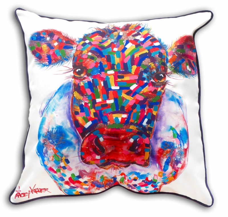 Cow Indoor/Outdoor Cushion Cover