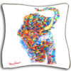 Elephant Trunk Up Indoor/Outdoor Cushion Cover