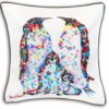 Feathered Warriors Indoor/Outdoor Cushion Cover
