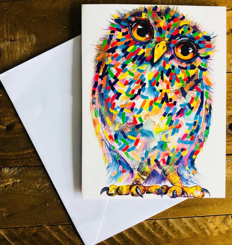 solo owl card