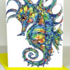 ethereal seahorse card