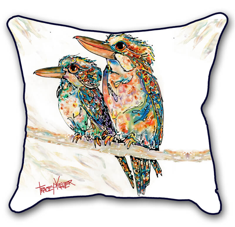 Double the Laughs Cushion Cover