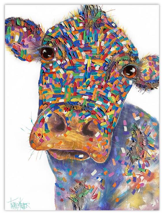 colourful cow 27