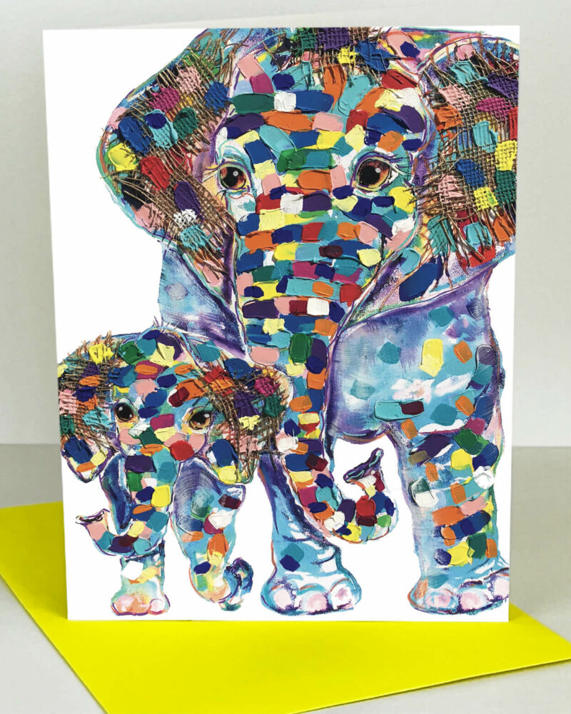 elephants love card
