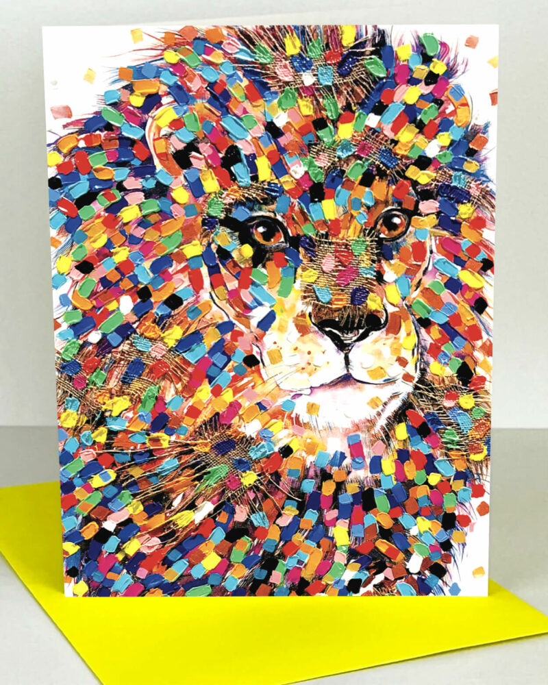 lion card