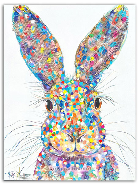 The-Curious-One-Rabbit-Painting
