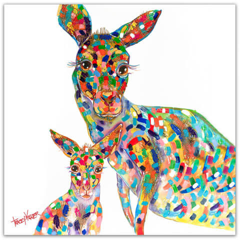 Kangaroos-Pair-Print