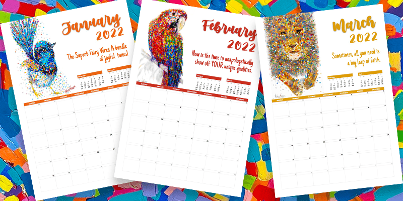 2022 Tracey Keller Calendar 1