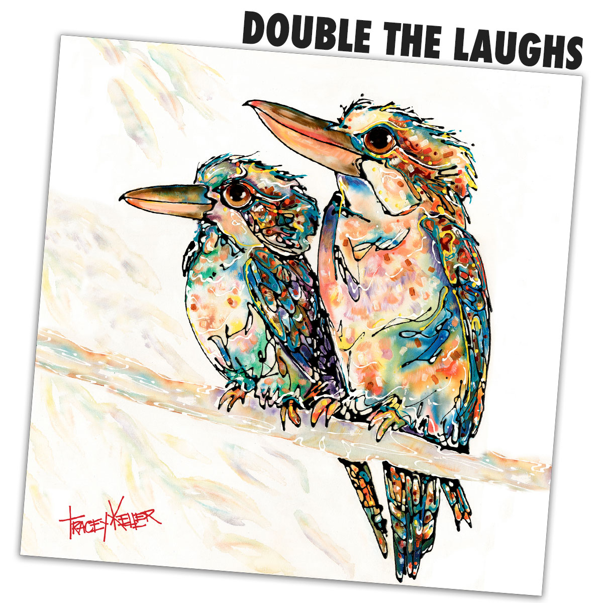 DOUBLE THE LAUGHS