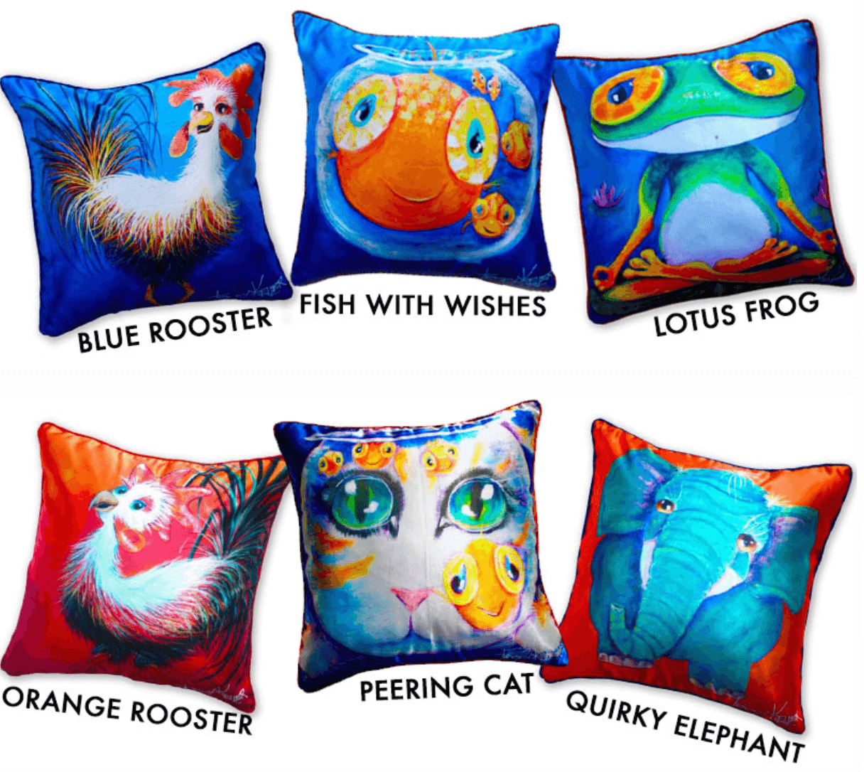 Fish With A Wish Cushion Cover Series 3