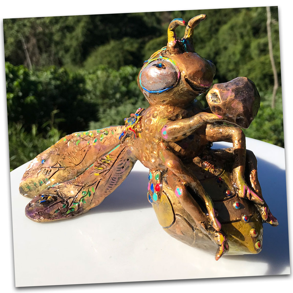Tracey Keller Bee Sculpture