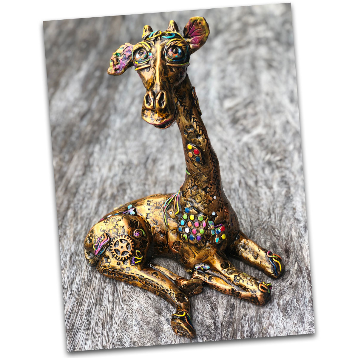 Tracey Keller Giraffe Sculpture