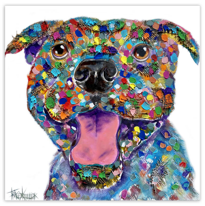 That Smile | Staffy Painting