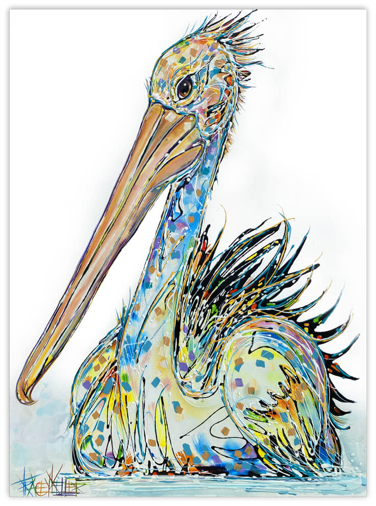 Grace | Pelican Painting