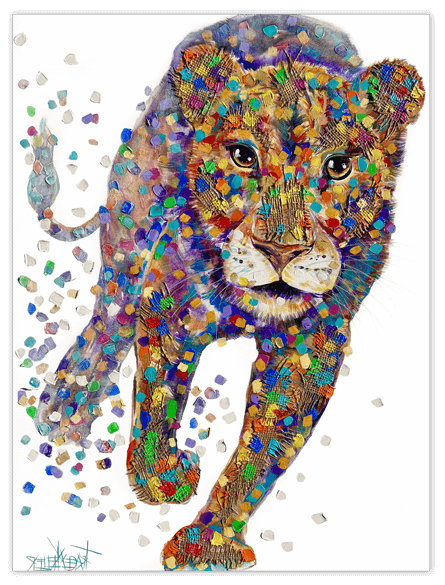lioness hand finished limited edition