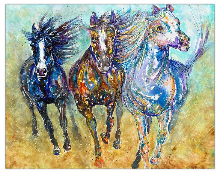 glory horse painting